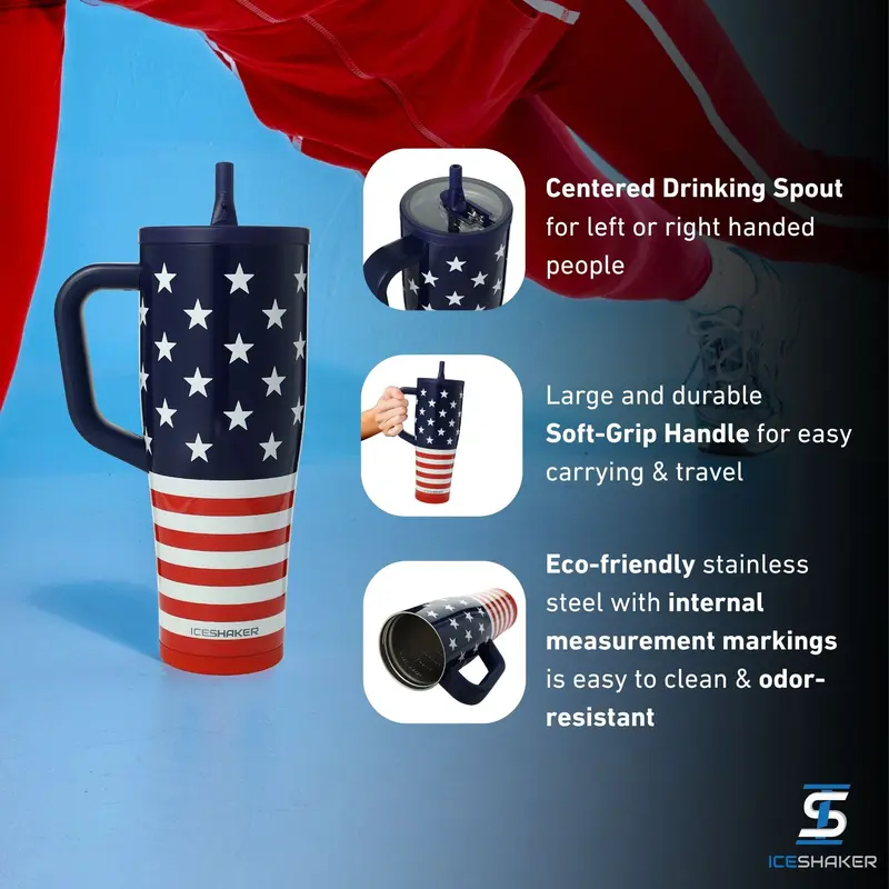 Ice Shaker Legend Series Stainless Steel Shaker Bottles Ice Shaker Legend Series Stainless Steel Shaker Bottles