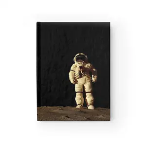 Astronaut-Themed Journal, Inspirational Notebook for Space Lovers, Gift for Science Enthusiasts, Cosmic Writing Diary