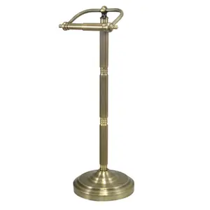 Kingston Brass  Georgian Pedestal Paper Holder Antique Brass