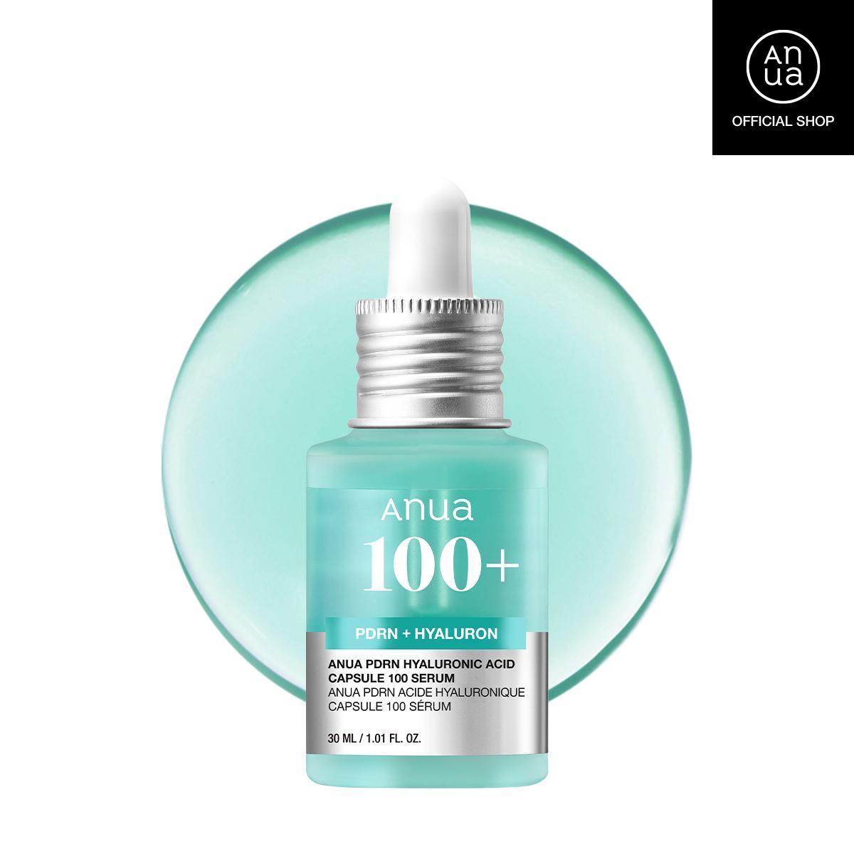[Anua Official Shop] PDRN Hyaluronic Acid Capsule 100 Serum 1.01 fl. oz.(30ml) Hyaluronicacid, Radiant Plumping Serum,