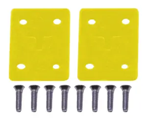 Riser Pad Kit (Includes 8 Long Screws) - Yellow
