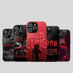 Phone Case MagSafe Tough Iron Lung 2026 |   Vintage Horror Gaming CoverSuitable for iPhone 17/16/15/14/13/12/11 Pro Max/Plusand Samsung Galaxy S23-25, shock-absorbing, anti-drop protective case,