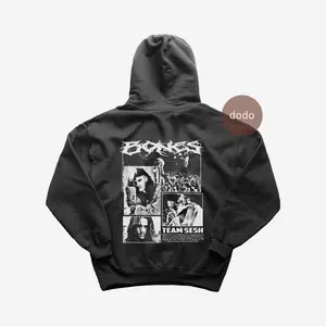 Bones Hoodie, Rap Music Hoodie, TeamSESH Design, Bones Album Hoodie, Bones Merch - Unisex Rapper Clothing
