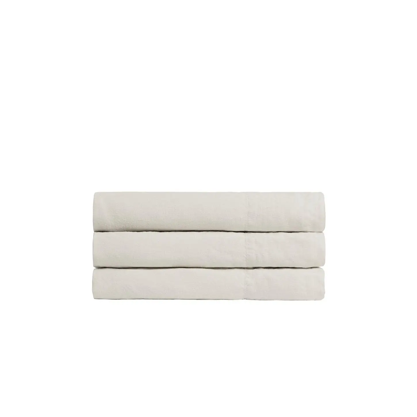 Parachute Linen Fitted Sheet in Bone