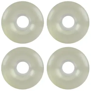 CLEAR GEL Skateboard WHEELS Skateboards 54mm 98A