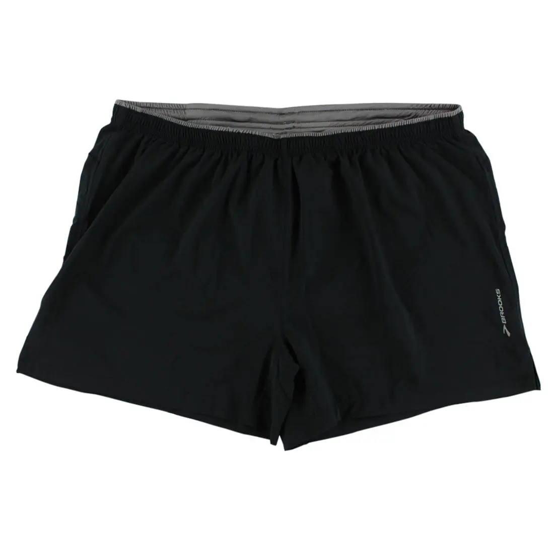 Brooks Mens Sherpa IV Five Inch Shorts Black