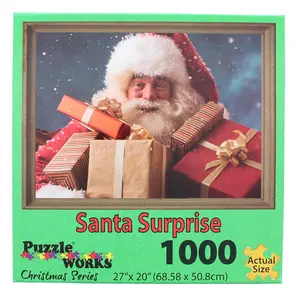 Santa Surprise 1000 Piece Jigsaw Puzzle Santa Surprise 1000 Piece Jigsaw Puzzle
