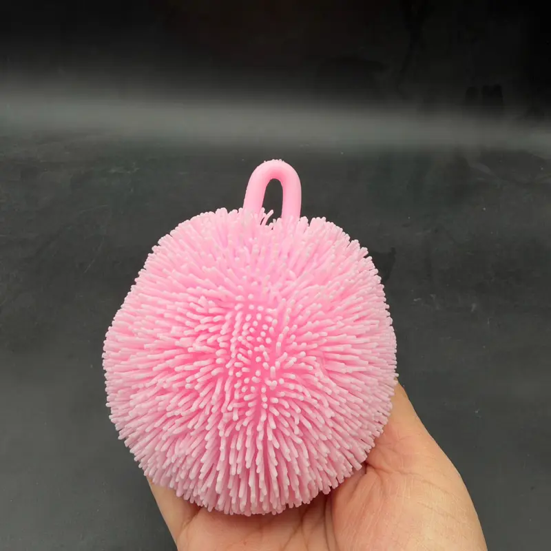 crunchy fuzzy ball stressball