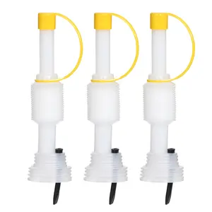 ALLSPOUT - Collapsible Vented Spout - Replaces Traditional Funnels - 3 Pack