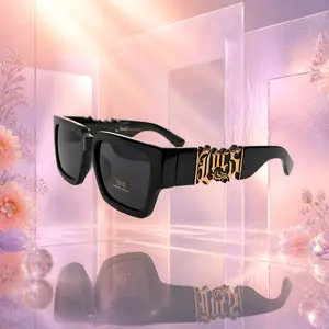 New Big Gold Locs Sunglasses (Model 91255)