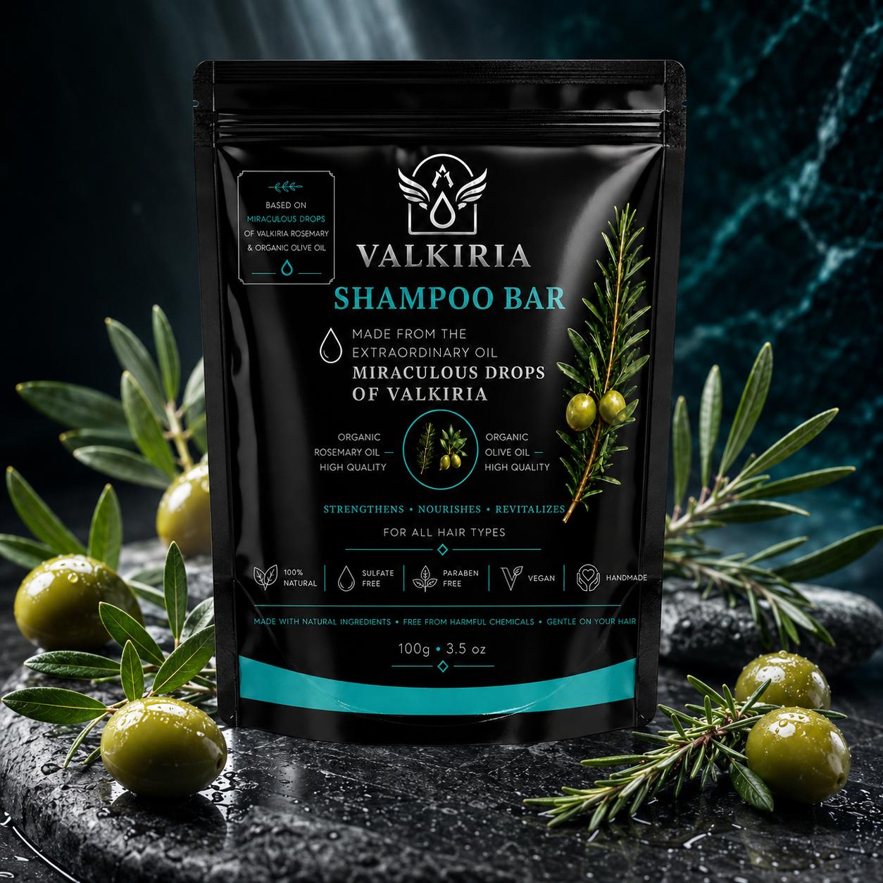 VK Gotas Sagradas Shampoo Bar with Organic Ingredients, Essential Oils & Plant Extracts – Natural Moisturizing Hair Care & Cleansing – 100g – Made in USA VK Gotas Sagradas Shampoo Bar with Organic Ingredients, Essential Oils & Plant Extracts – Natural Moisturizing Hair Care & Cleansing – 100g – Made in USA
