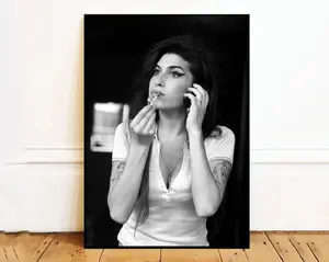 Amy Winehouse  Poster Wall Art Painting , Bathroom Wall Decor,NO Frame