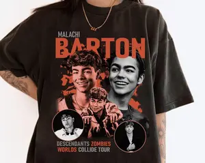 Descendants Zombies Worlds Collide Tour Malachi Burton Victor T-Shirt,  Summer Tour 2025 Shirt, Zombies 4 Music Festival