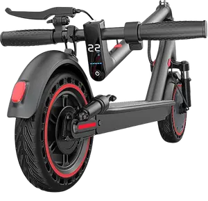 【AOPO】 Electric scooter 350W/500W Motor, 8.5/10" Solid Tire 19/22MPH Speed Power , DualSuspension, Certified foldable escooterlife Electric Scooter Portable Brakes App ControlRange kick scooter Dual-Suspension Adult electric ev scooter