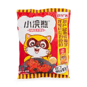 Little Raccoon Crispy Noodle, Spicy Crab Flavor 40 g