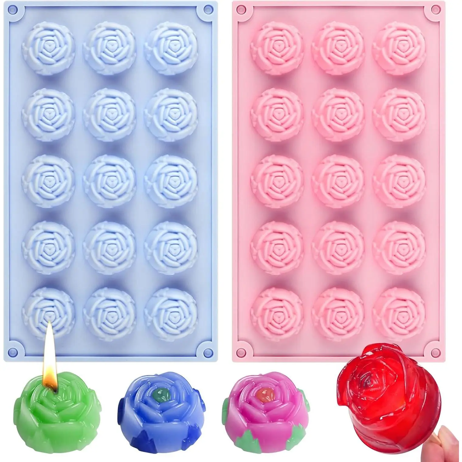 Small Rose Flower Soap