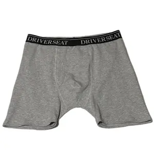 Essential Cotton Wicking Boxer Brief - Heather Grey