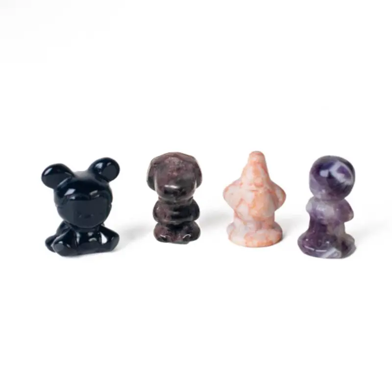 Crystal Character Bundle - Includes Four Colorful Characters in Unique Designs