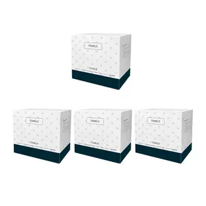 4 Pack XL Disposable Facial Cleansing Towel (50 Ct/Pack) | Disposable Thickened Wipes | Absorbent, Reusable, Wet & Dry Dual Use,Soft, Comfort, Skincare, Eco-Friendly,Easy-Pull Design,Tear-Resistant,Home & Travel Friendly