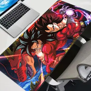 DBZ Rubber Mouse Pad, Gaming Desk Mat with Durable Non-Slip Base, Smooth Lycra Surface, Keyboard Mousepad for PC Laptop Gamer Accessories