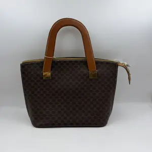 Pre-owned Celine H6 h3 Monogram Small Brown Tote Bag 48310
