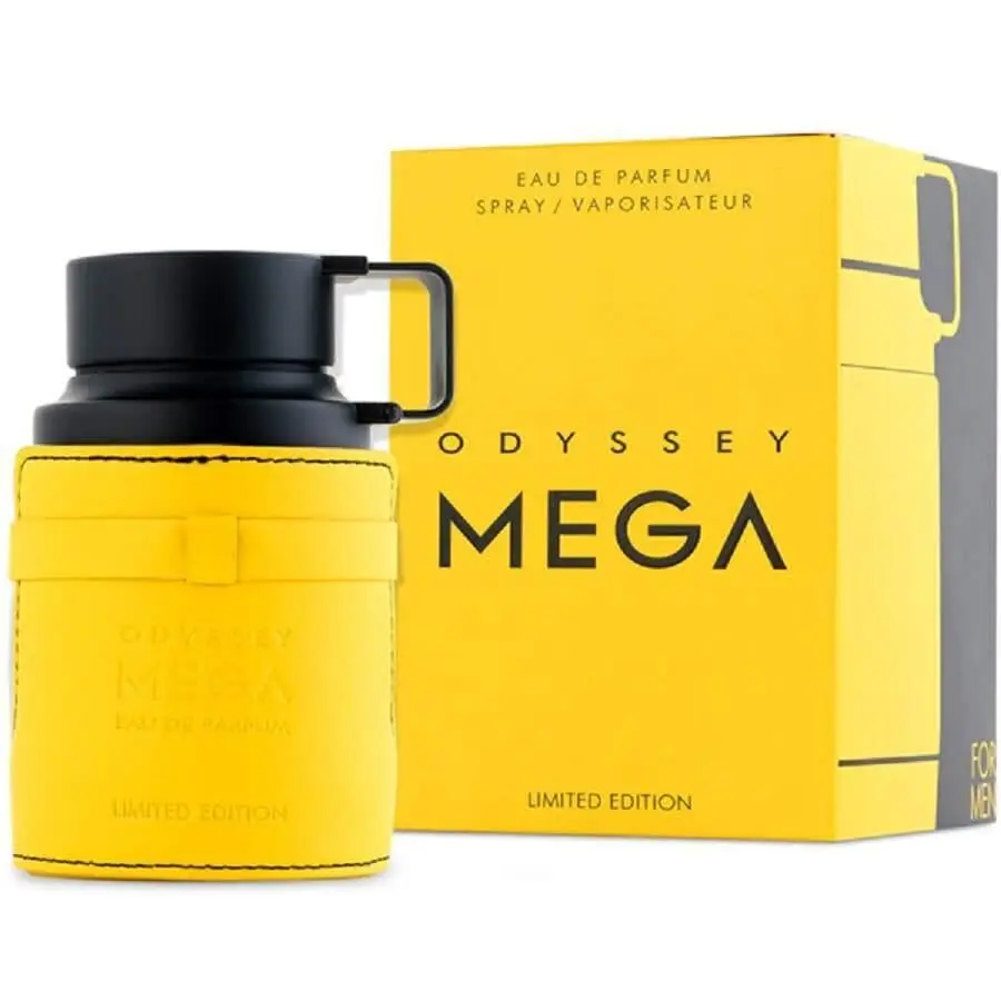 ARMAF Odyssey Mega Eau De Parfum Spray For Men Limited Edition 3.4 Oz / 6.8 Oz ARMAF Odyssey Mega Eau De Parfum Spray For Men Limited Edition 3.4 Oz / 6.8 Oz