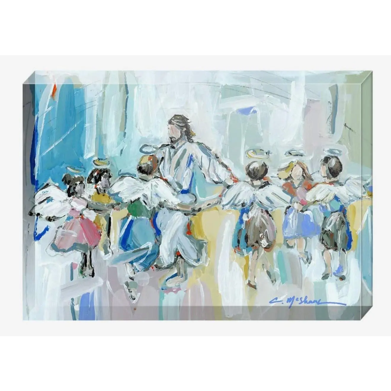 Dancing with Jesus” acrylic block