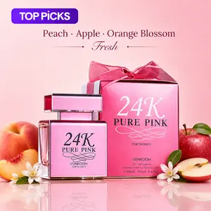 Feminine Pink Perfume for Women, Eau De Parfum Spray, Elegant Fragrance for Daily Wear, Travel & Gifts
