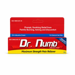 Tattoo Numbing Cream XL - DR. NUMB 5% - Pain Free Tattoos - 3x The Size & 3x The Numbing Power - Extra Large Tube
