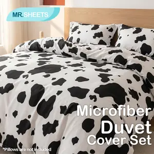 [Memorial Day Sale]NTBAY 3 Piece Soft Brushed Microfiber Duvet Cover Set, Breathable Cotton-Like Comforter Cover, Luxury Bedding with Hidden Zipper & Corner Ties