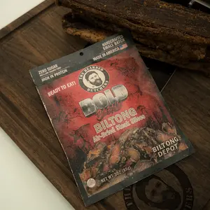 Bearded Butcher Bold Blend Biltong - Air Dried Steak (Lean Cut)