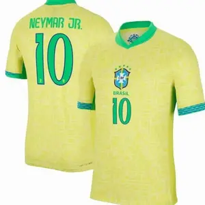 Unisex Football Neymar Brazil 24/25 Home Jersey - Yellow 6