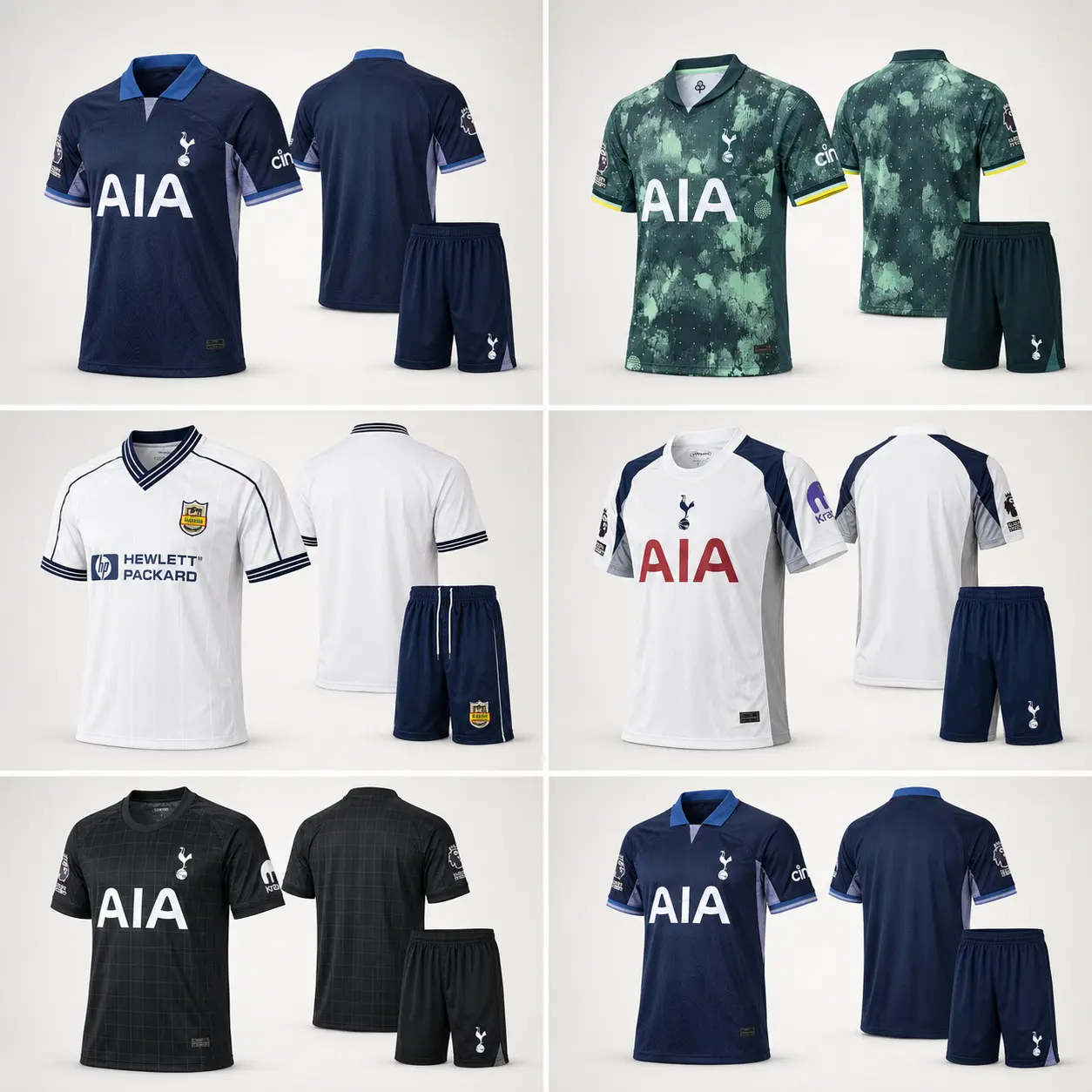 (CHOOSE NUMBER & NAME IN NOTE )Men’s Retro Cream Soccer Jersey Set – Short Sleeve Football Shirt and Black Athletic Shorts