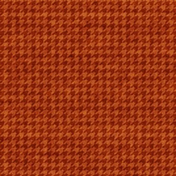 Fabric Henry Glass Orange Houndstooth Basics by the Quarter Yard 8624-35