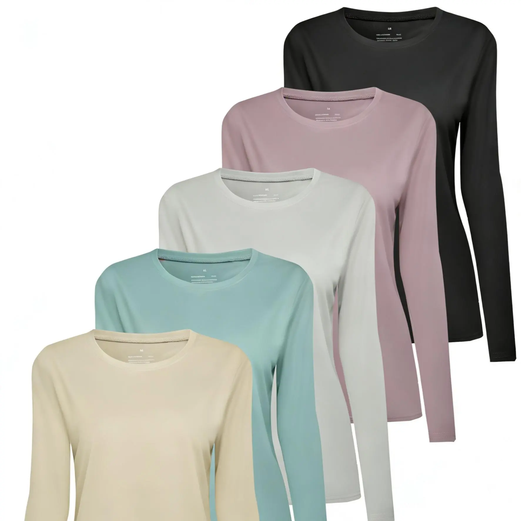 Khaki + Green + Black + Gray + Pink