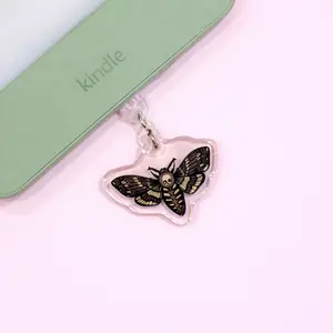 Skull Moth USB-C Dust Plug Charm Skull Moth USB-C Dust Plug Charm