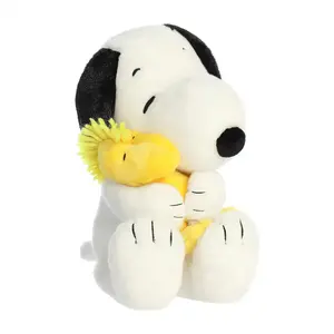 Aurora Adorable Big Hugs Peanuts 13" Snoopy & Woodstock