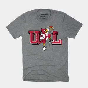 Louisville Dunking Cardinal Tee