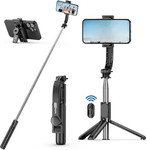 Selfie Stick, Extendable Selfie Stick Tripod with Wireless Remote and Tripod Stand, Portable, Lightweight