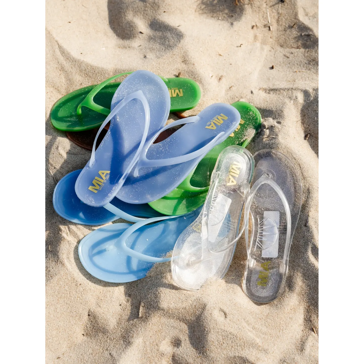 MIA Jelly Flip Flop Sandals