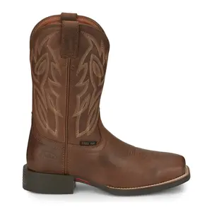 Justin Original Workboots Mens Canter 11 Inch Electrical Hazard Steel Toe  Work/Duty - Brown