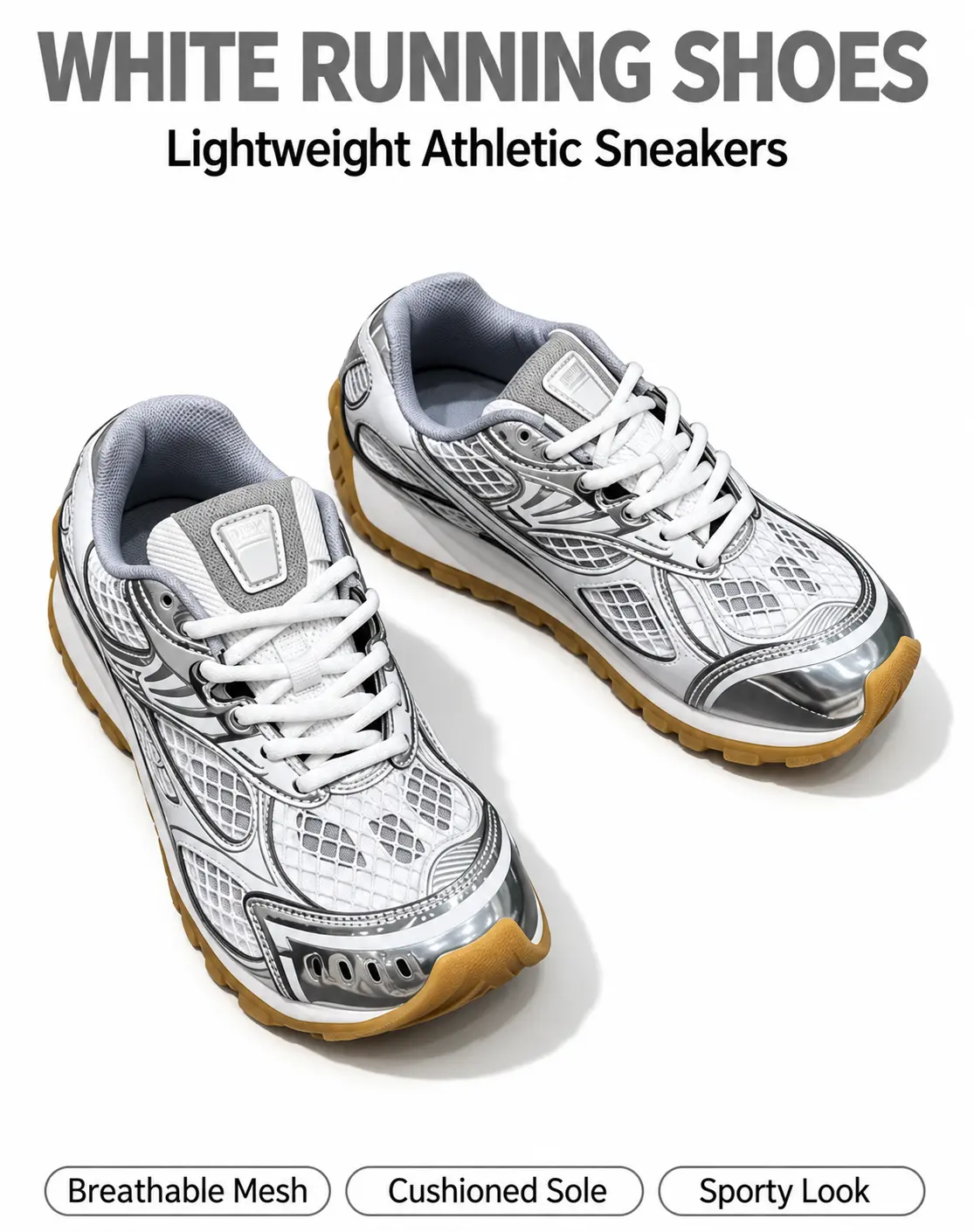 2026 New Retro Breathable Sports Shoes, Multifunctional Casual Street Style, Versatile Running Footwear for Men and Women
