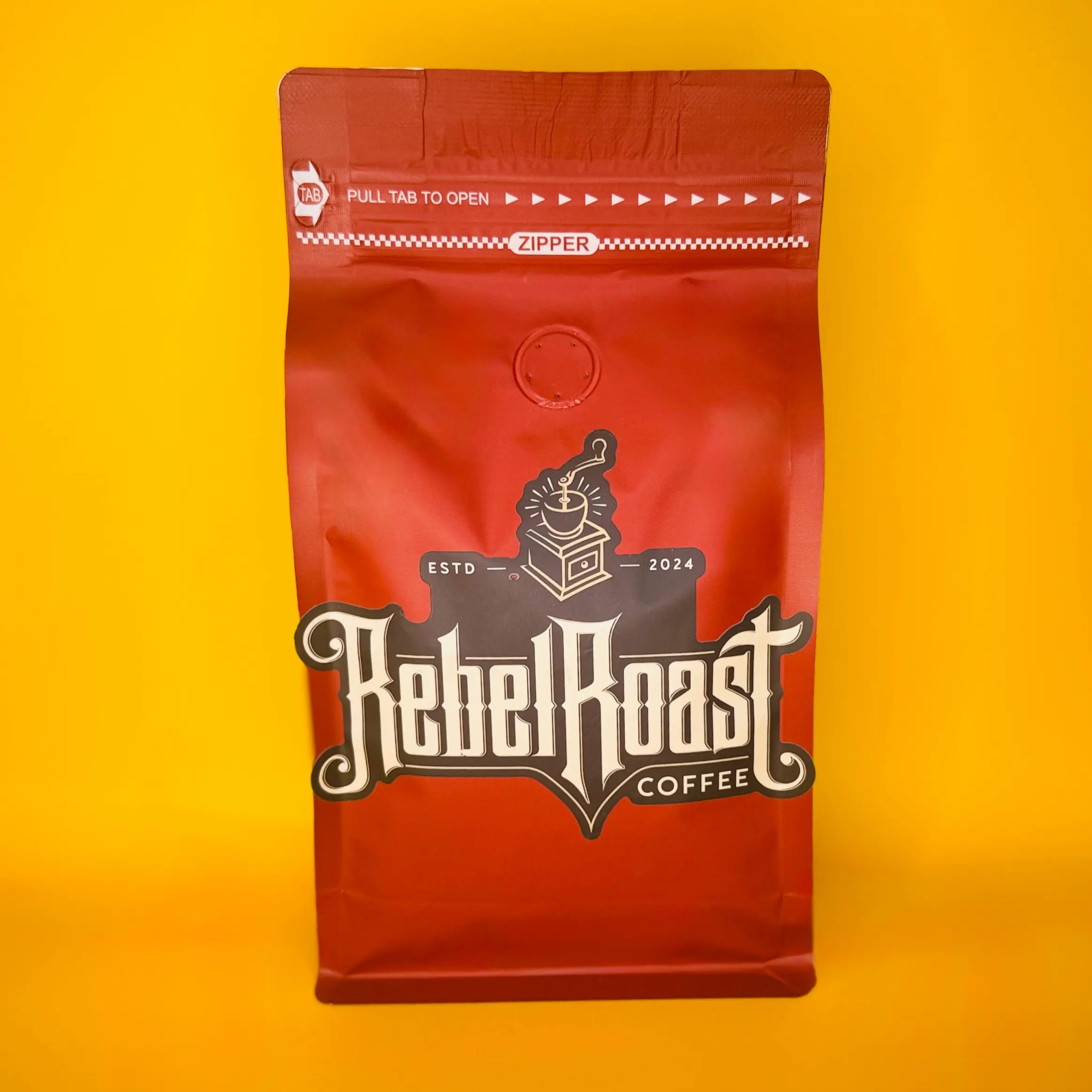 Rebel Roast - Brazilian Espresso Medium-Dark Roast for Home Baristas - Milk Chocolate & Raisin Notes - Exclusive Espresso Beans - Light Body, Mild Acidity, Natural Process