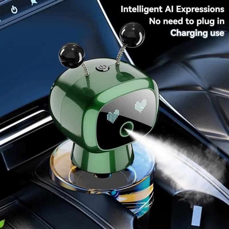 Intelligent Robot Aromatherapy Machine，car aromatherapy diffuser，car aromatherapy，adjustable  aroma diffuser，portable waterless diffuser