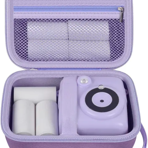 Kids Instant Print Camera Case (Case Only) for Dylanto/for ESOXOFFORE/for VTech KidiZoom PrintCam/Creator Cam/for Goopow/for GKTZ/for FUNKAM/for Agoigo Waterproof Digital Video Toddler Cameras Camera Accessories