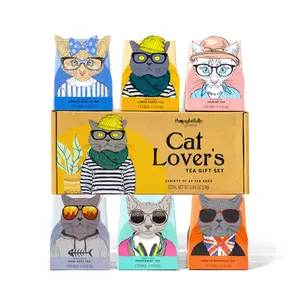 Cat Lover's Tea Gift Set of 90