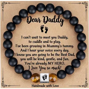 First Time Dad Gifts, New Father to be Gifts, New Dad Gifts for Men, Dad to be Bracelet Birthday for New Dad ,Perfect gift. Fathersdaygift