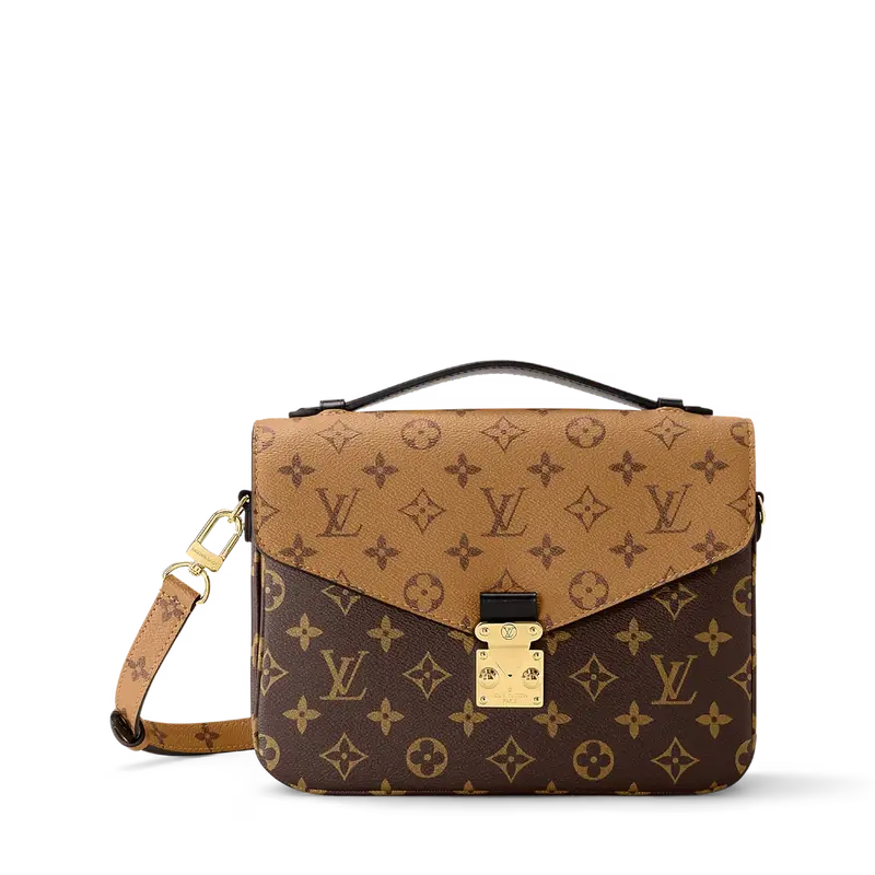 ‮ nottiuV siuoL ‬ Pochette Metis Monogram Reverse Bag | Luxury Canvas Crossbody Shoulder Purse