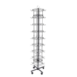 FixtureDisplays® FixtureDisplays® Key-chain Souvenior Rack Wire Display Mobile Stand15394 15394