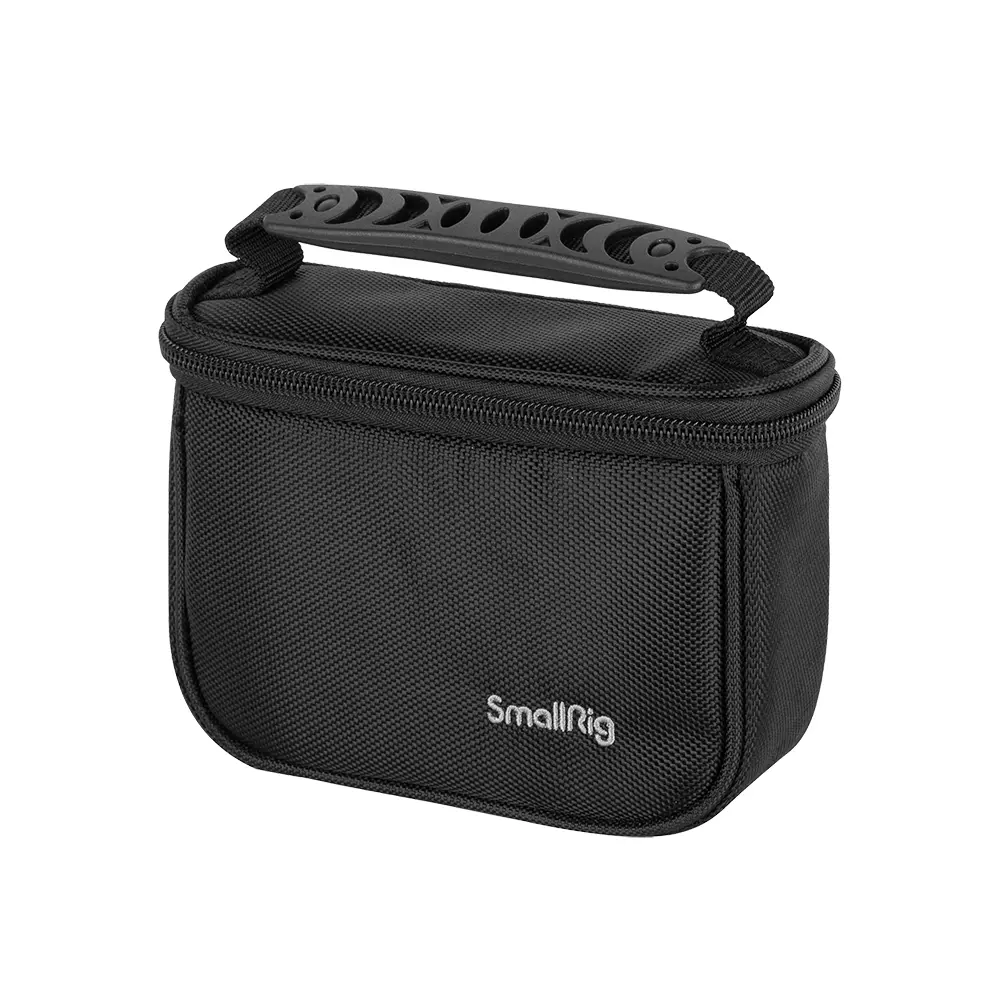 SmallRig Mini Camera Storage Bag, Protective Carrying Case, Handbag Box for DJI Action 2 / Follow Focus / LED Light / Microphone, Adjustable Dividers – 3704